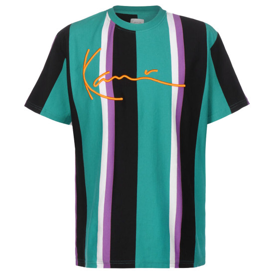 Karl Kani Ανδρική κοντομάνικη μπλούζα Signature Stripe Tee